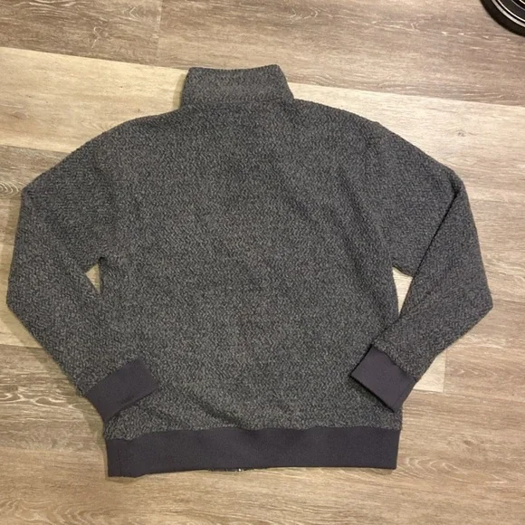 Patagonia mens Large two toned grey zip up fleece jacket - Picture 2 of 3